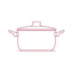 Objects Cooking Pots Ikea Annons Pot 5 Qt Stencil Svg Design File, Free Vectors File
